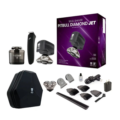 Pitbull Diamond Jet Head & Face Shaver | Ultimate Precision & Smoothness