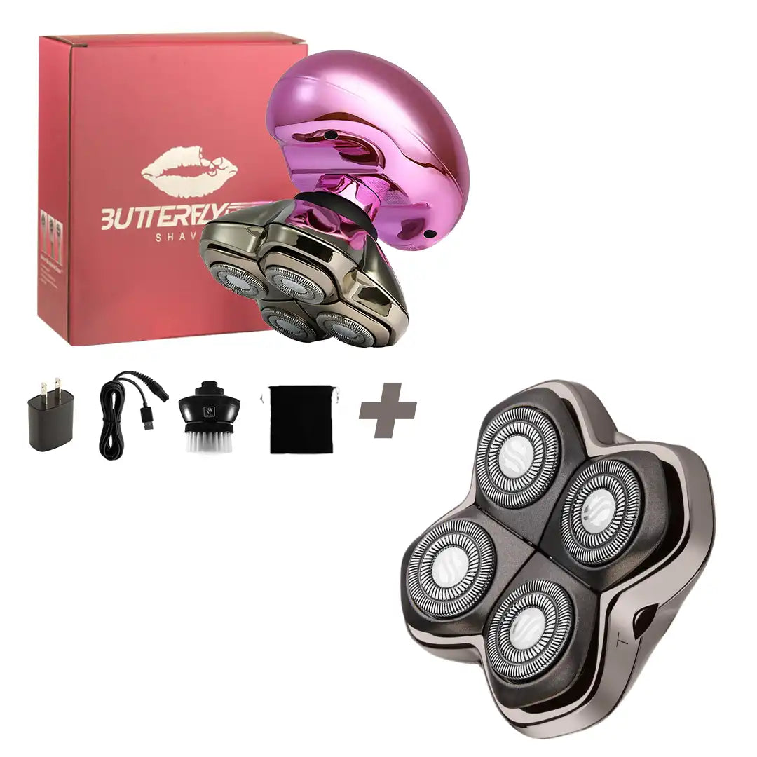 Butterfly Kiss Pro Shaver | Smooth Body Grooming Without the Razor Hassle